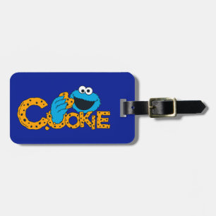 Étiquette À Bagage Cookie Monster Cookie !