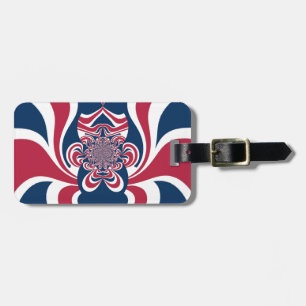Étiquette À Bagage Cool Retro Vintage Hakuna Matata Dons drapeau tend