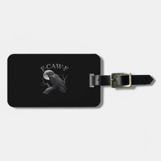 Étiquette À Bagage Corbeau Drôle F-Caw-F Lune