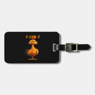 Étiquette À Bagage Corbeau gothique humour drôle F-Caw-F