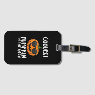 Étiquette À Bagage Costume Patch Citrouille Le Plus Cool Halloween Ho