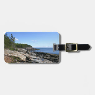 Étiquette À Bagage Côte de l'île Bar au parc national d'Acadia