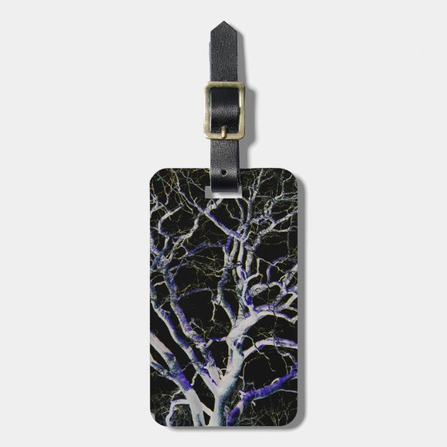 Étiquette À Bagage Côté foncé 5 cd ltcnm (Devant Vertical)