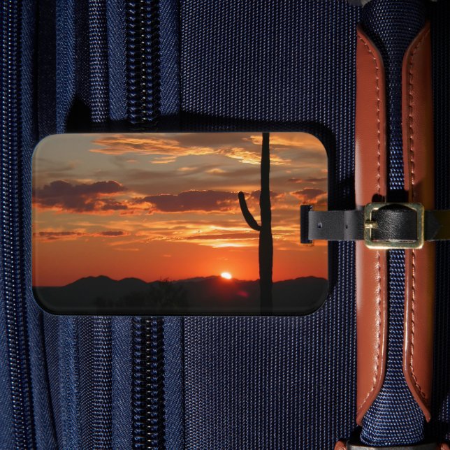 Étiquette À Bagage Coucher de soleil de l'Arizona (Insitu Rectoal 4)