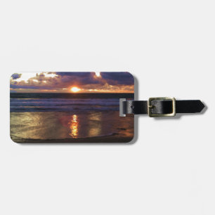 Étiquette À Bagage Coucher du soleil de Marina Del Rey