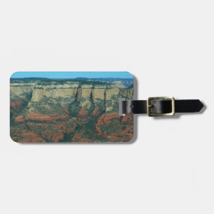 Étiquette À Bagage Couches de rochers rouges à Sedona Arizona