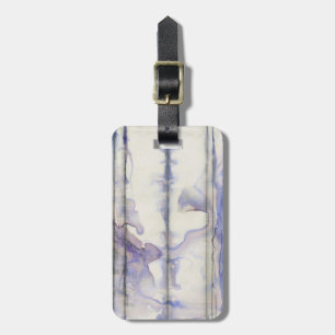 Étiquette À Bagage Couleur d'aquarelle Violet Free Expression