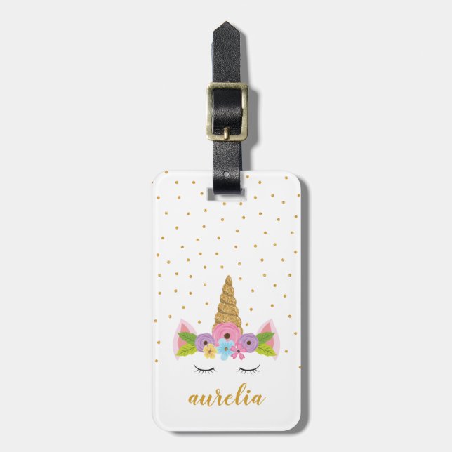 Étiquette À Bagage Couleur faite sur commande faite sur commande de (Devant Vertical)