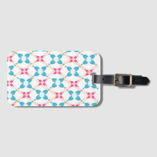 Étiquette À Bagage Couleur mignonne à motif