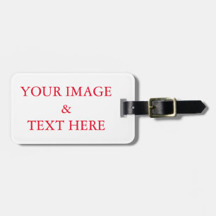 Étiquette À Bagage Coutume personnalisée votre propre photo