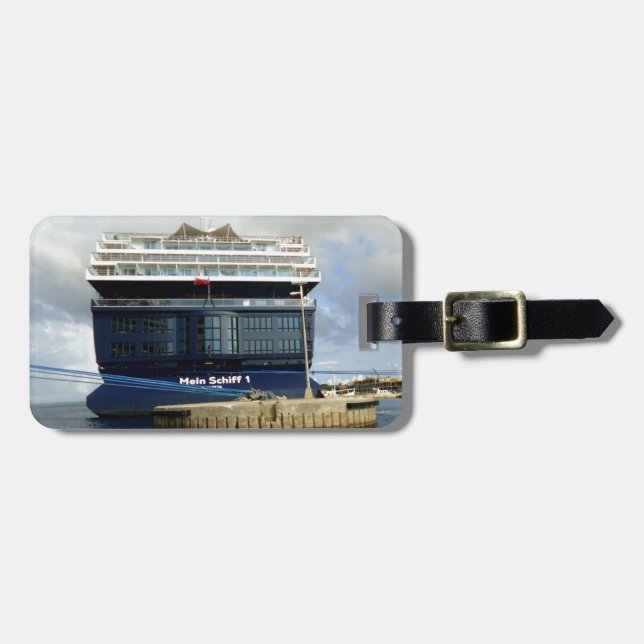Étiquette À Bagage Coutume sévère de Mein Schiff 1 (Devant horizontal)