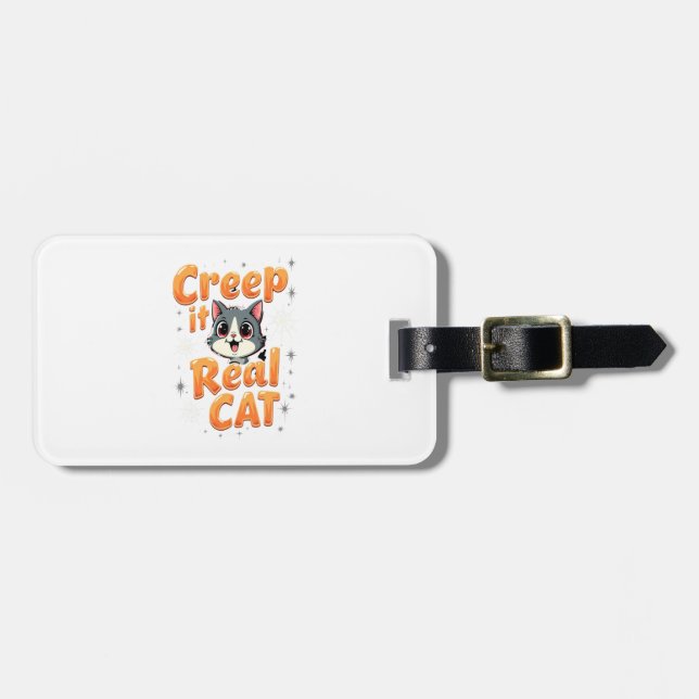 Étiquette À Bagage Creep It Real Cat 2 (Devant horizontal)