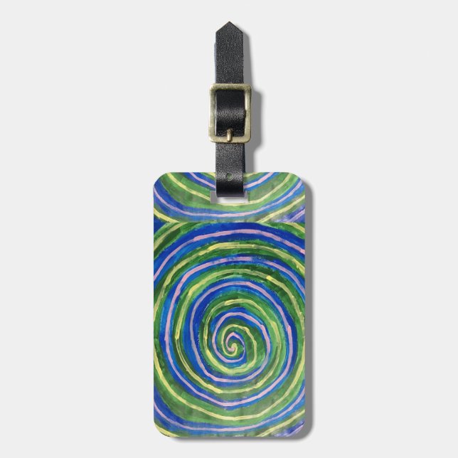 Étiquette À Bagage Créer votre propre étiquette de bagages (Devant Vertical)