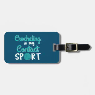 Étiquette À Bagage Crochet est mon contact Sport