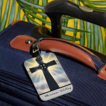 Croix celtique avec fond de soleil