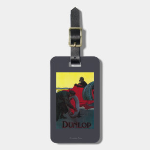 Étiquette À Bagage Cru PosterEurope de Dunlop