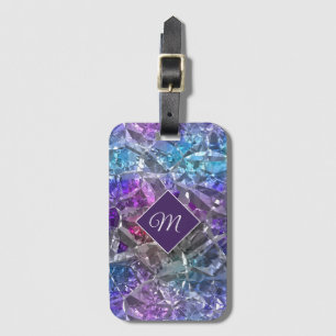 Étiquette À Bagage Crystal multicolore