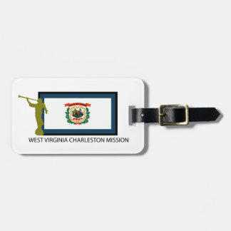 ÉTIQUETTE À BAGAGE CTR DE LA MISSION LDS DE LA VIRGINIE OCCIDENTALE