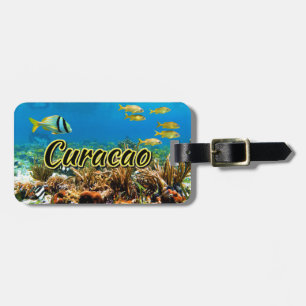 Étiquette À Bagage Curaçao coral reef bagage tag