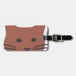 Étiquette À Bagage Cute Chat 2