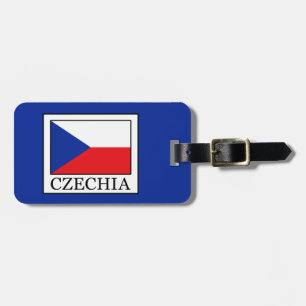 Étiquette À Bagage Czechia