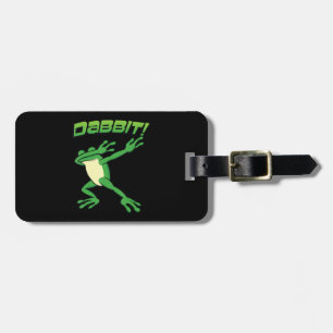 Étiquette À Bagage Dabbit Dabbing Dabab Dabbit de la grenouille qui t