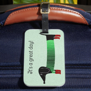Étiquette À Bagage Dachshund