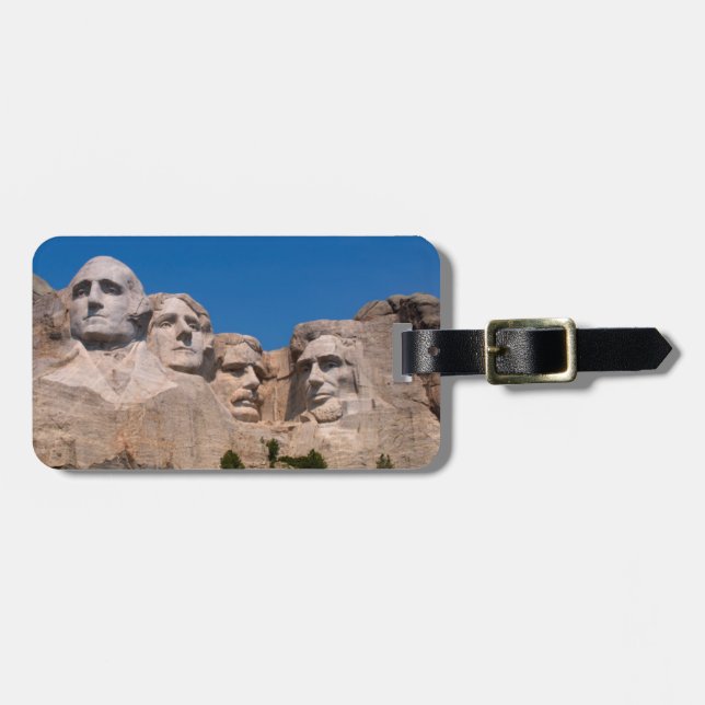 Étiquette À Bagage Dakota du Sud, Keystone, mont Rushmore (Devant horizontal)