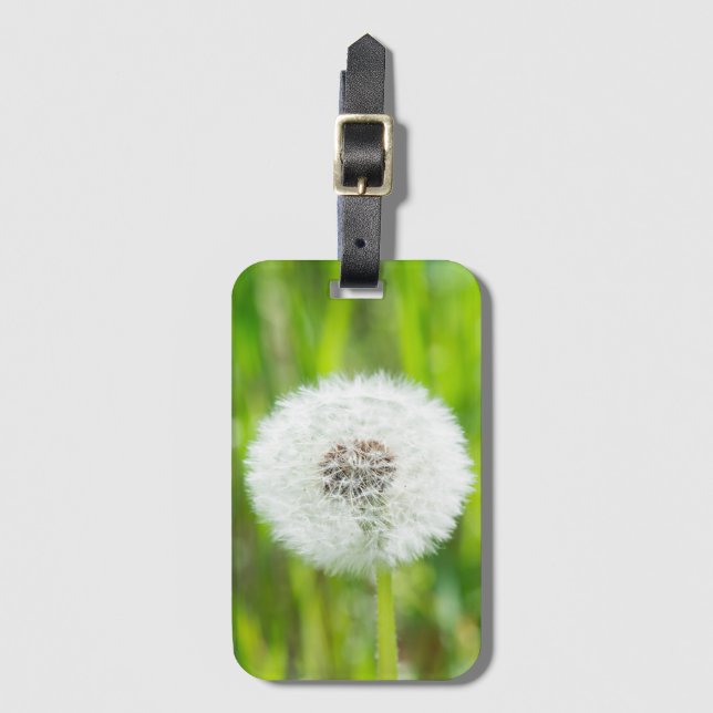 Étiquette À Bagage Dandelion (Devant Vertical)