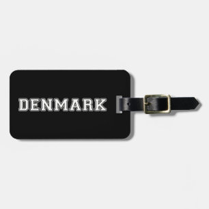 Étiquette À Bagage Danemark