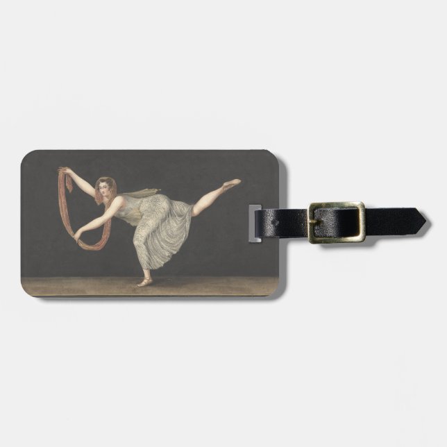 Étiquette À Bagage Danse Annette Kobler Amsterdam 1812 de (Devant horizontal)