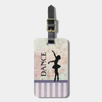 Danse - Ballerina Silhouette Arrière - plan Vintag