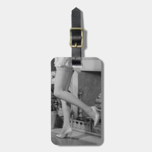 Étiquette À Bagage Danse de femme