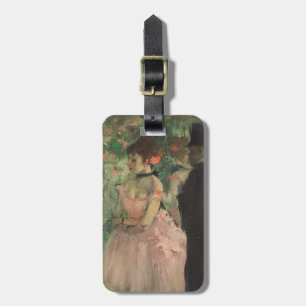 Étiquette À Bagage Danseurs d'Edgar Degas   à l'arrière plan,