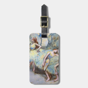 Étiquette À Bagage Danseuse de ballet Degas Dansers d'art Peinture