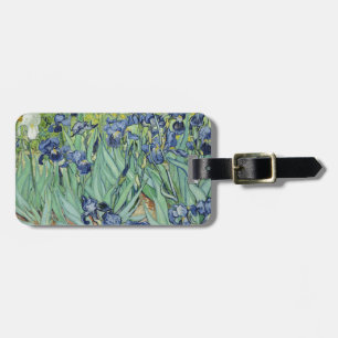 Étiquette À Bagage De Van Gogh toujours la vie : Vase avec des iris