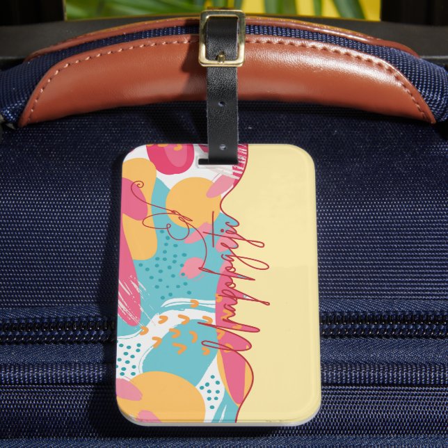 Étiquette À Bagage Déclaration Féminine Audacieuse et Sans Compromis (Insitu Rectoal 2)