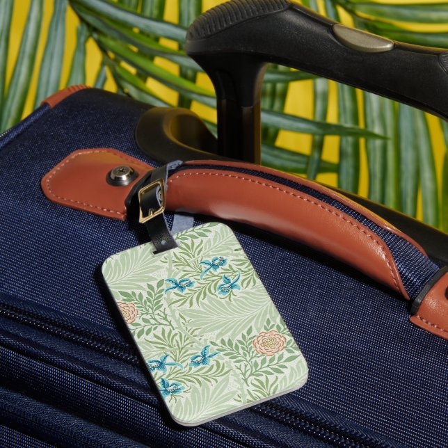 Étiquette À Bagage Delphinium William Morris (Insitu Rectoal 1)