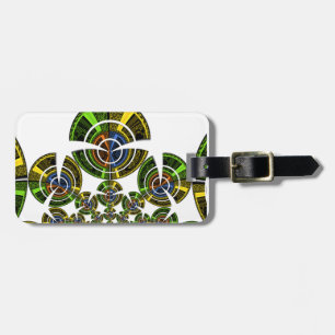 Étiquette À Bagage Dernier motif culturel maasaï africain