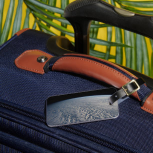 Étiquette À Bagage Des Nuages Stratocumulus Surplombent L'Océan Pacif