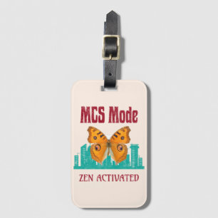 Étiquette À Bagage Description de l'activation du mode MCS Zen Papill