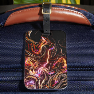 Étiquette À Bagage Design artistique