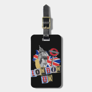 Étiquette À Bagage Design de style rétro à Londres