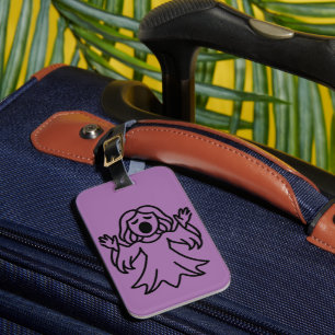 Étiquette À Bagage Dessin de ligne de sigil de banshee de enfants mig