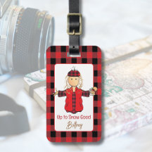 Dessin Drôle Lady Snow Dit Croisière D'Hiver