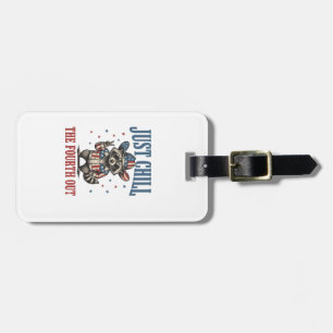 Étiquette À Bagage Détendez-vous pour le quatrième T-shirt de raton l