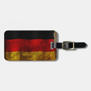 Étiquette À Bagage Deutsch Flagge - Vintage...