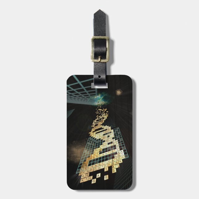 Étiquette À Bagage Dieu ne joue pas aux dés 2014 (Devant Vertical)