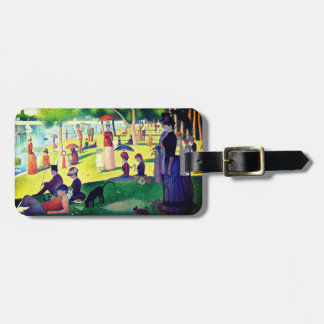 Étiquette À Bagage Dimanche Après-Midi Sur L'Île De La Grande Jatte