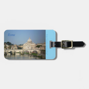 Étiquette À Bagage Dimanche matin à Rome